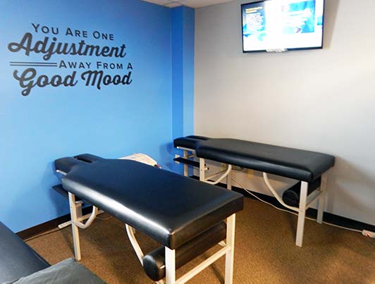 Chiropractic Nashville TN Adjustment Room