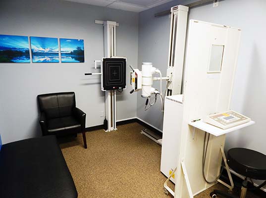 Chiropractic Nashville TN X-Ray Room